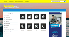 Desktop Screenshot of lacosta.com.uy