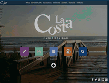 Tablet Screenshot of lacosta.gob.ar